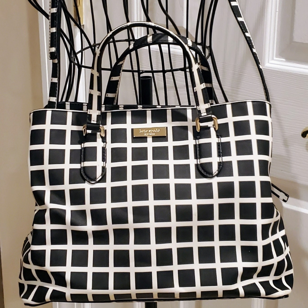 Kate Spade Black and White Handbag